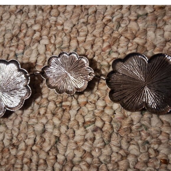 Women's Navajo Style Silver & Turquoise Concho Belt NWOT - Picture 5 of 6